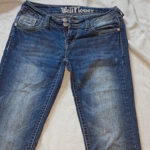 Wild flower jeans